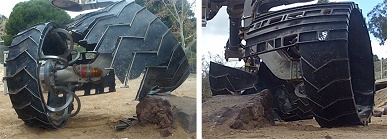 При необходимости марсоход Curiosity сможет отбросить часть колеса, чтобы двигаться дальше - 4 При необходимости марсоход Curiosity сможет отбросить часть колеса, чтобы двигаться дальше