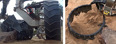 При необходимости марсоход Curiosity сможет отбросить часть колеса, чтобы двигаться дальше - 5 При необходимости марсоход Curiosity сможет отбросить часть колеса, чтобы двигаться дальше