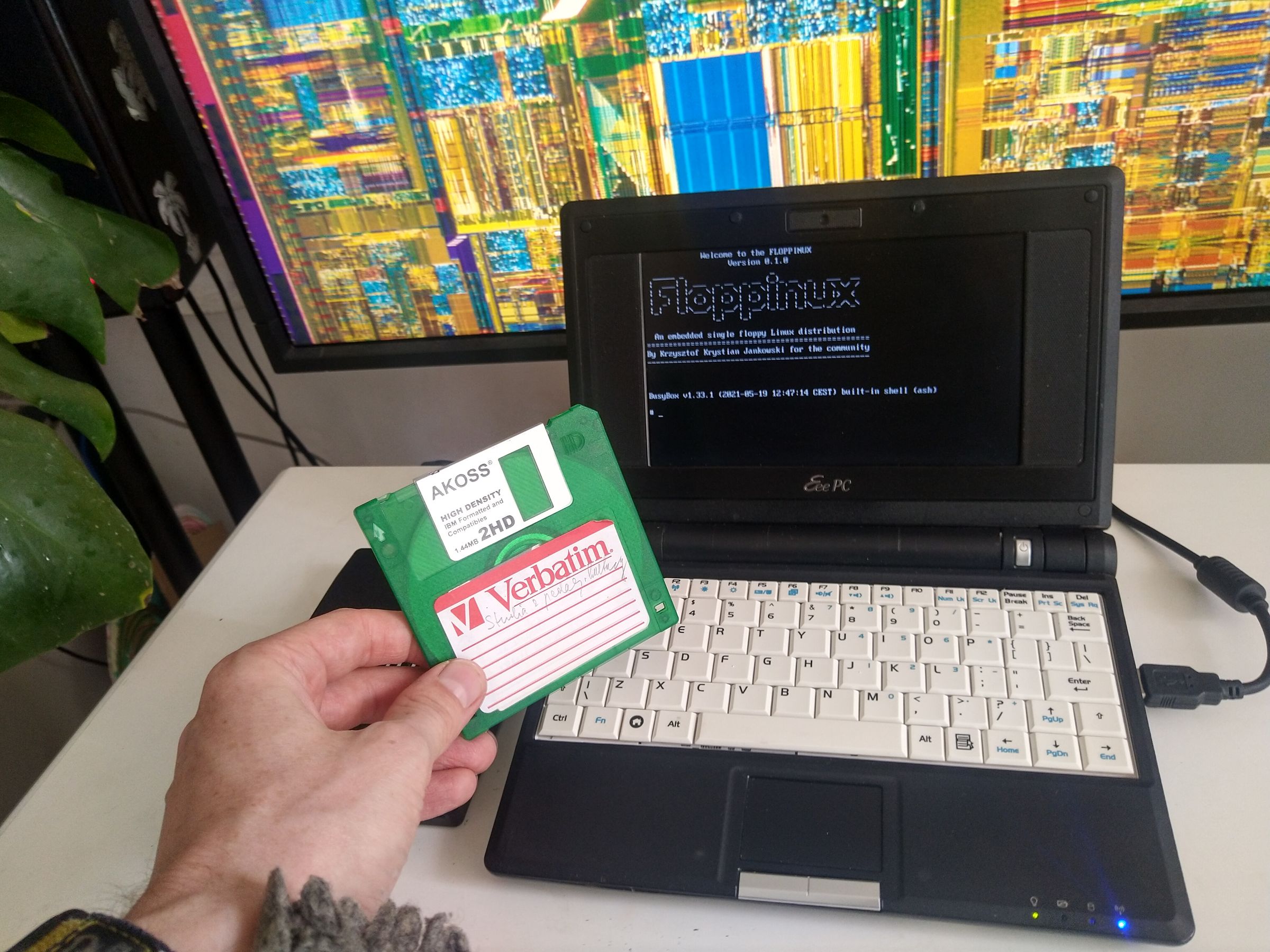 Floppinux — Linux, умещенный на дискету - 2