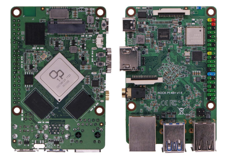 Rock Pi 4 Plus: альтернатива Raspberry Pi 4 Model B с собственной ОС и накопителем - 1