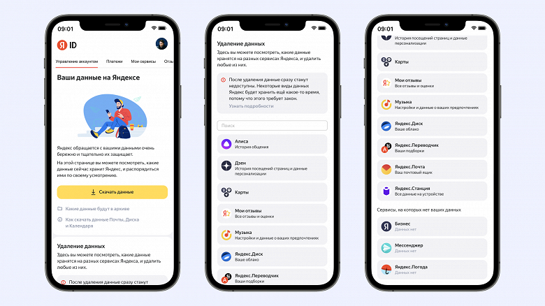 Появился инструмент для управления личными данными на всех сервисах Яндекса - 1 Появился инструмент для управления личными данными на всех сервисах Яндекса