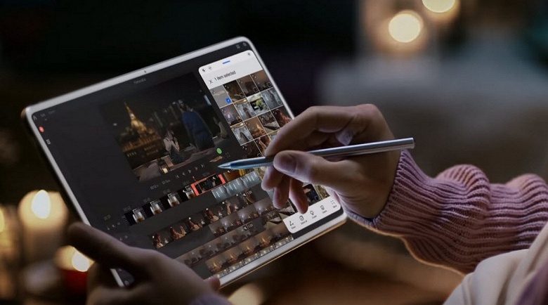 Huawei MatePad Pro с HarmonyOS и стилус M-Pencil впервые показали вживую. Официальные рекламные ролики