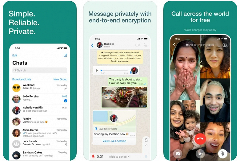 Ускорение голосовых сообщений пришло в WhatsApp для iPhone 