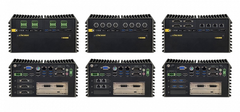 Промышленные компьютеры Cincoze DS-1300, DS-1301 и DS-1302 построены на чипсете Intel W480E - 2 Промышленные компьютеры Cincoze DS-1300, DS-1301 и DS-1302 построены на чипсете Intel W480E