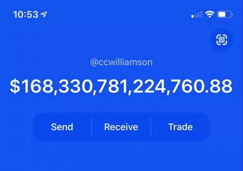 Вложил $20 в криптовалюту и за ночь стал триллионером. Но забрать деньги Кристофер Уильямсон не может