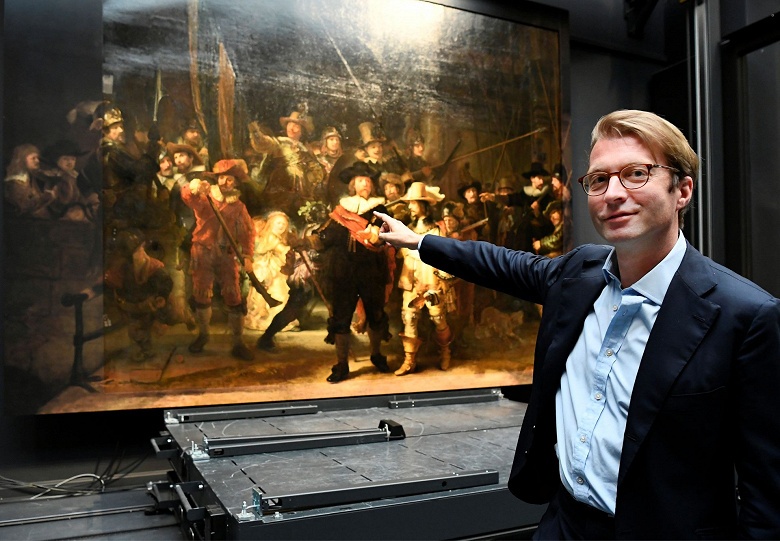Искусственный интеллект дорисовал картину Рембрандта «Ночной дозор»