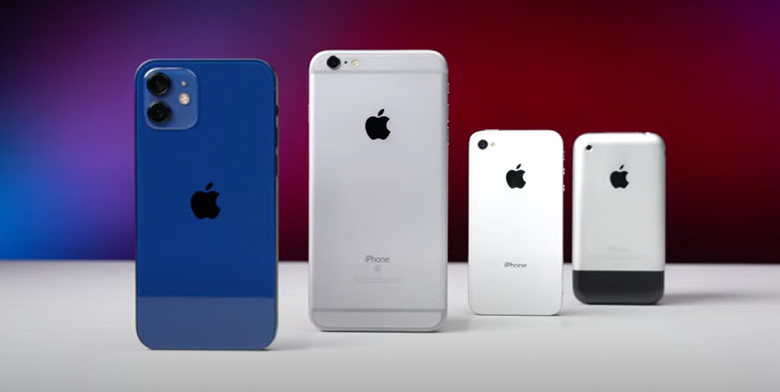 Первый iPhone против iPhone 12. Разницу в скорости работы показали наглядно при помощи роботизированного манипулятора - 1 Первый iPhone против iPhone 12. Разницу в скорости работы показали наглядно при помощи роботизированного манипулятора