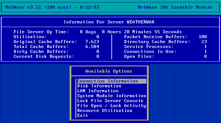 Не тварь! Часть 1. Обзор сервера Compaq Prosignia VS с ОС Novell NetWare 3.12 - 12