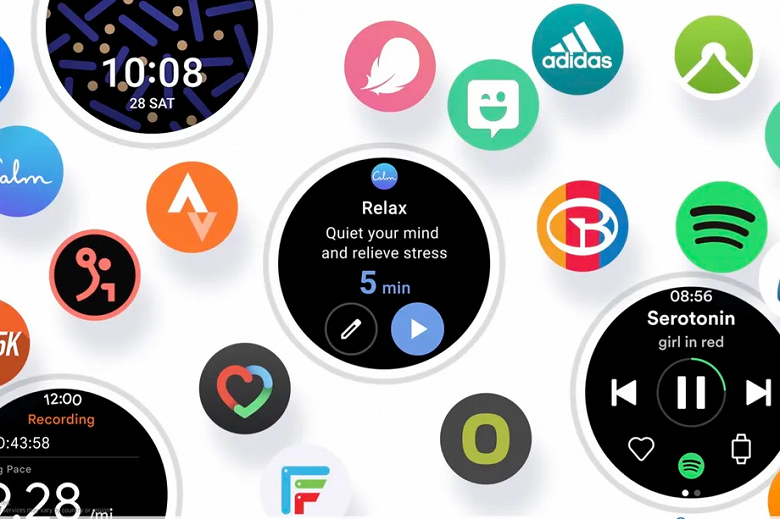 Samsung представила интерфейс One UI Watch для умных часов: поддержка приложений из Google Play и многое другое