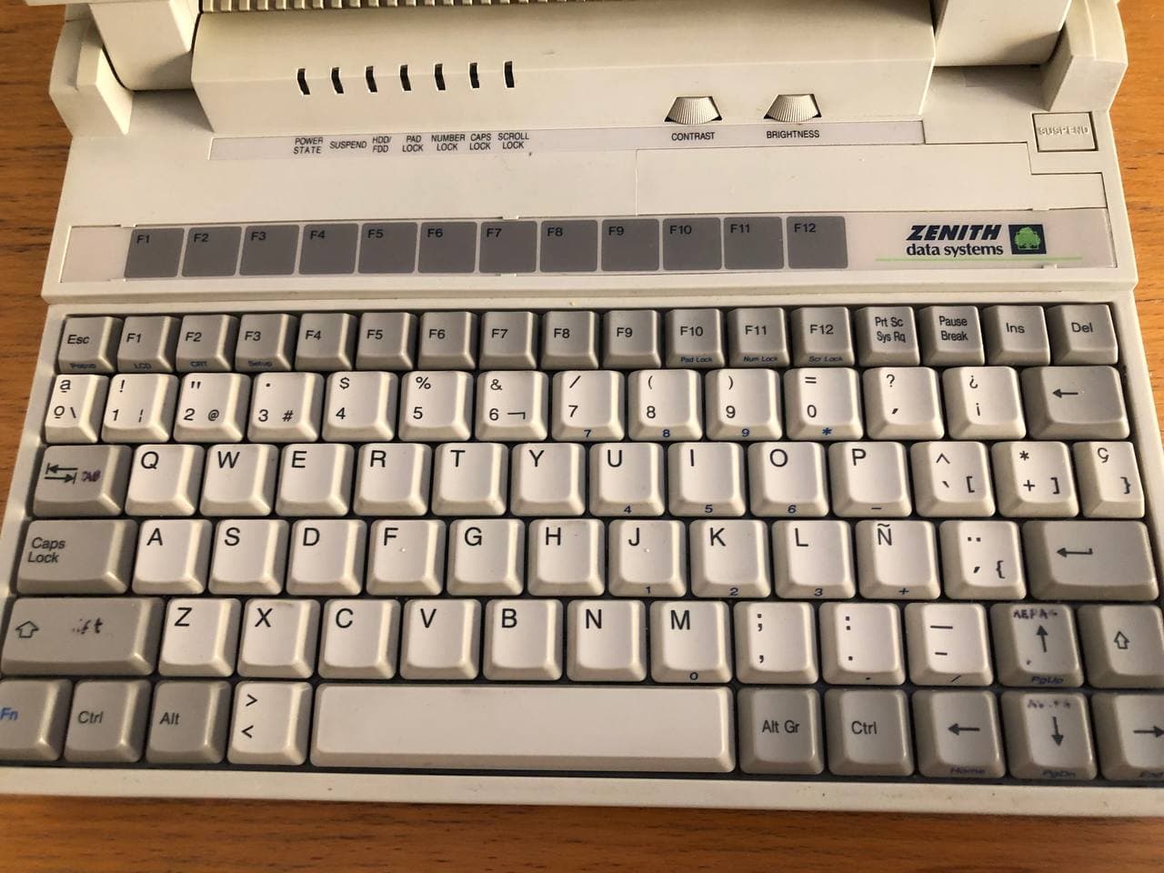 Обзор ноутбука 1990 года — Zenith MasterSport 386sx - 5