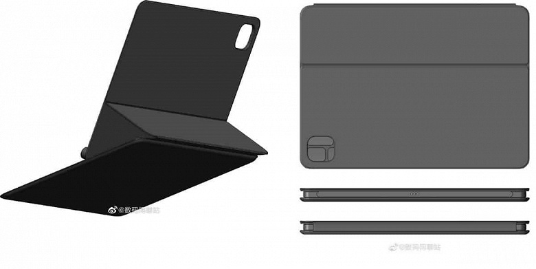 Первые изображения чехла-клавиатуры для Xiaomi Mi Pad 5 подтверждают дизайн планшета