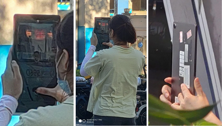 Гигантский Realme Pad сфотографировали в руках пользователя - 1 Гигантский Realme Pad сфотографировали в руках пользователя