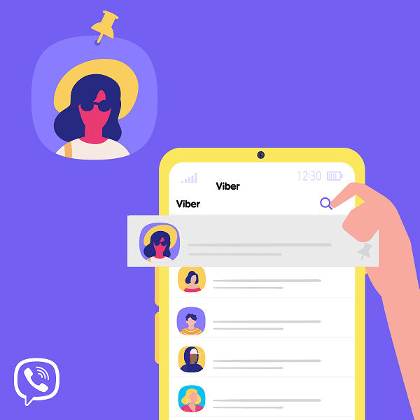 В Viber появились напоминания и избранное для бизнес-сообщений