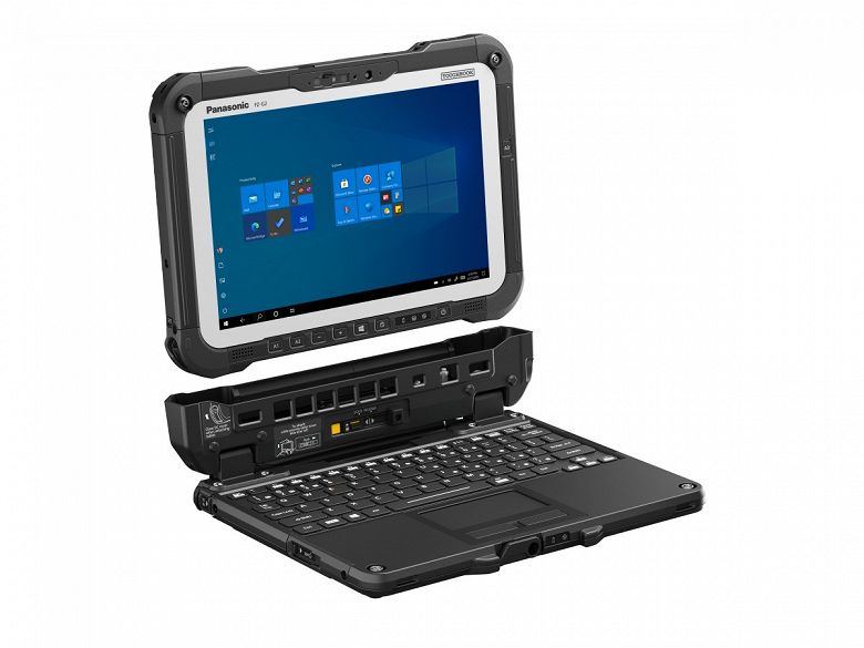 Представлен неубиваемый планшет/ноутбук с подключаемыми модулями Panasonic Toughbook G2