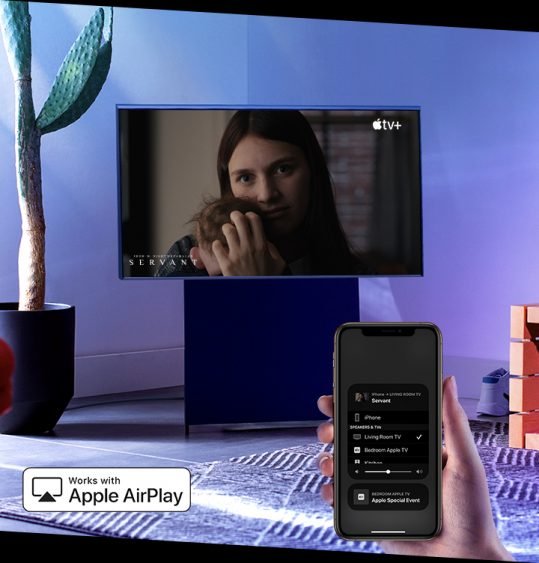 Samsung обновила телевизор Sero с автоповоротом: вертикальный просмотр доступен для iPhone