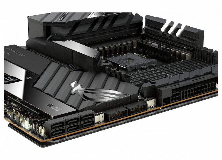 Системная плата Asus ROG Crosshair VIII Extreme рассчитана на процессоры AMD в исполнении AM4