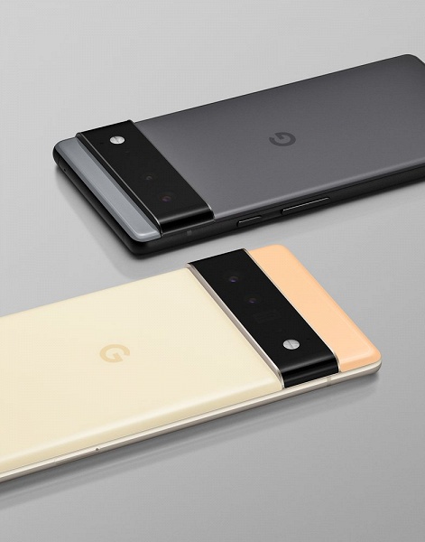 Это Pixel 6 и Pixel 6 Pro. Google официально рассекретила дизайн и часть характеристик смартфонов