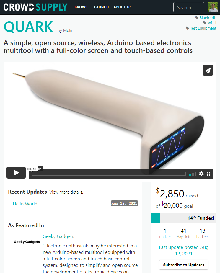 Проект электронного мультитула QUARK. Часть 3 - 2 Проект электронного мультитула QUARK. Часть 3 - 2