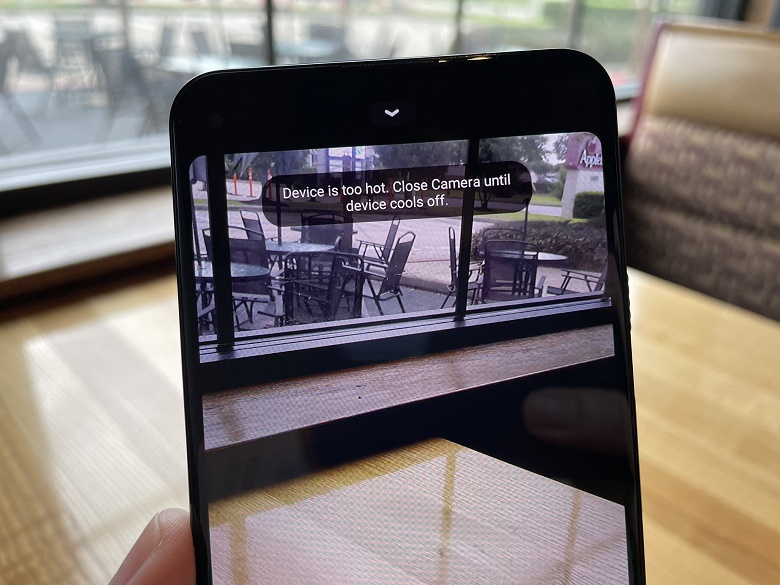 Новый смартфон Google Pixel — новая проблема. Pixel 5a 5G перегревается при съёмке видео