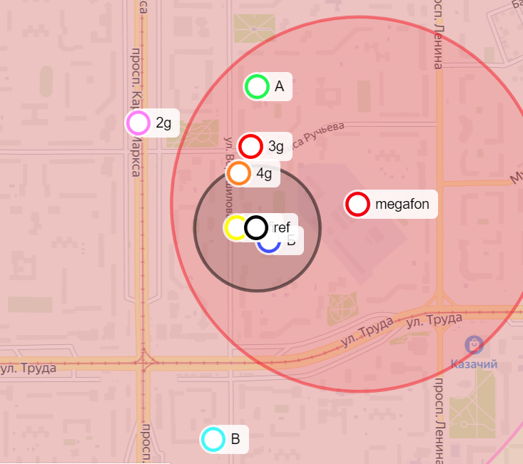 Детальный план по ул. Ворошилова Детальный план по ул. Ворошилова