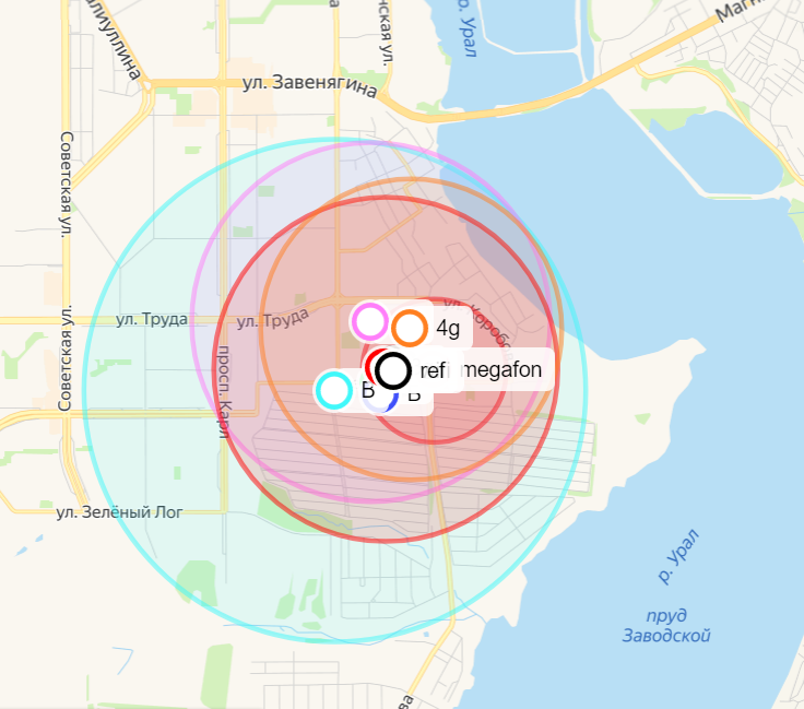 Общий план по Сиреневый пр-д Общий план по Сиреневый пр-д
