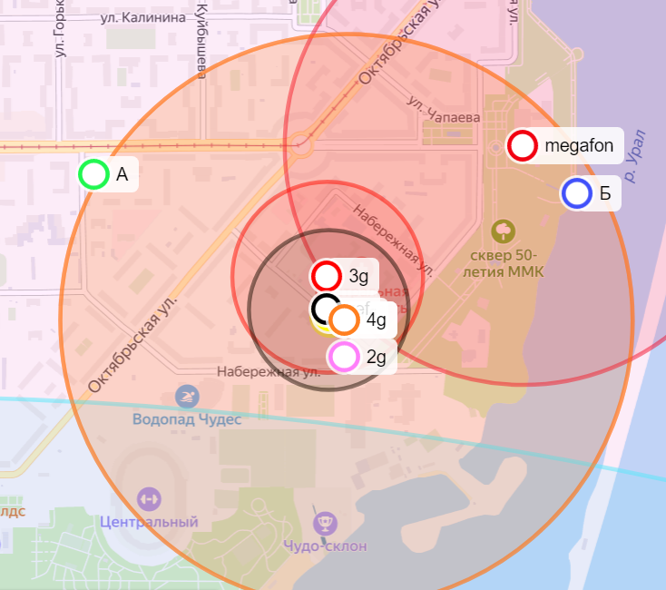 Детальный план по ул. Набережная Детальный план по ул. Набережная