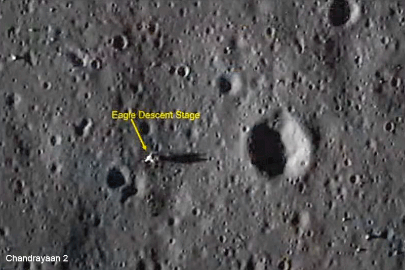 Индия сфотографировала лунный модуль «Аполлона». Снова - 6