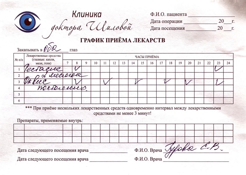 Опыт коррекции зрения под общим наркозом по методике ReLEx Smile или Как лишиться нормального зрения на один глаз - 16 Опыт коррекции зрения под общим наркозом по методике ReLEx Smile или Как лишиться нормального зрения на один глаз - 16