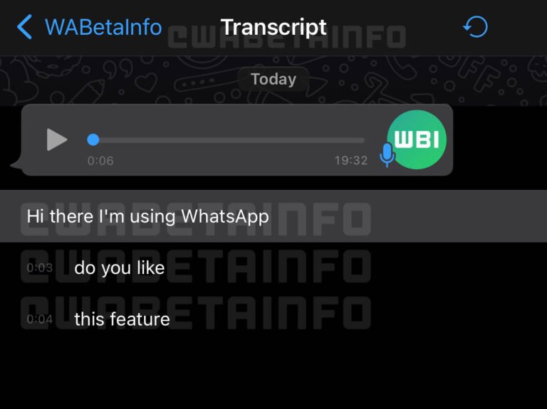 WhatsApp для iPhone скоро получит эксклюзив — расшифровку голосовых сообщений в текст