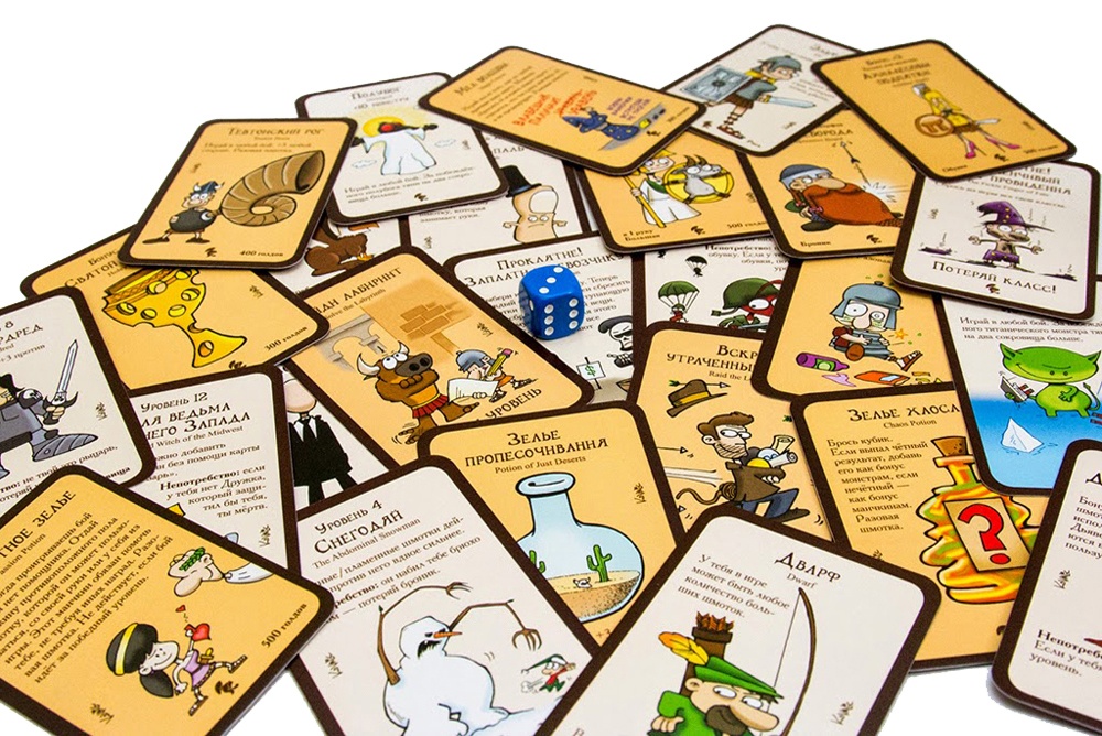 Как я спас компанию, заставив играть коллектив в настольные игры - 10 Манчкин - настольная карточная игра