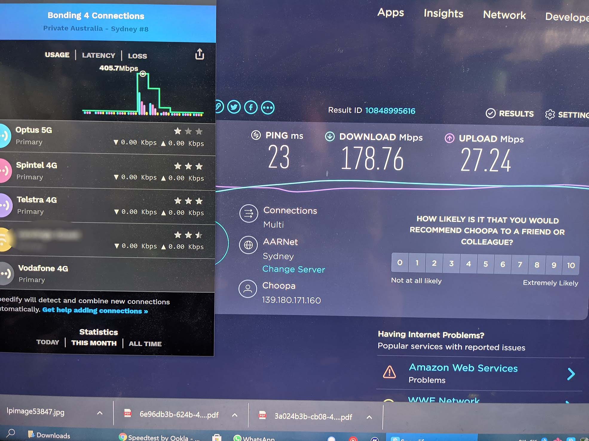 В моём офисном фургоне шесть каналов в интернет, а скоро будет семь - 17