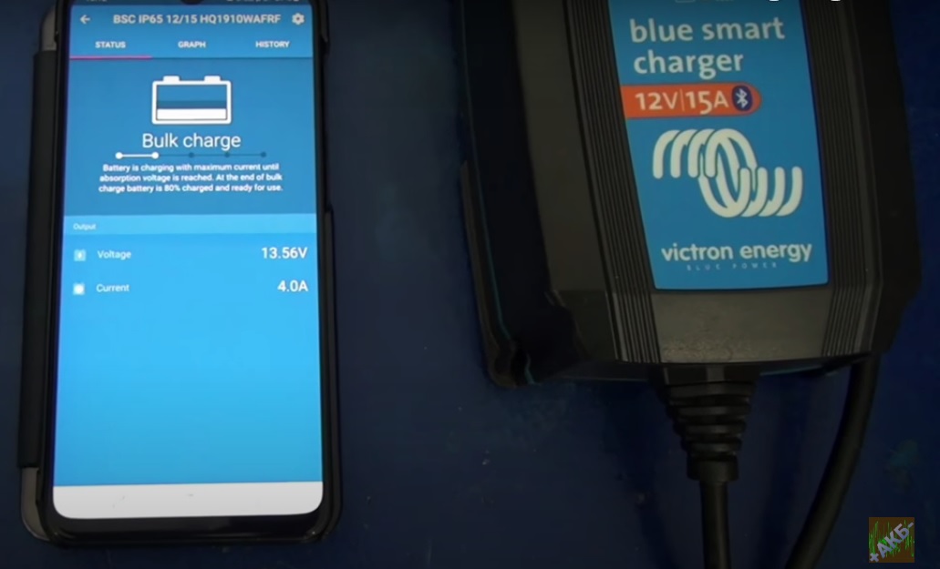 Большой тест ЗУ Victron Energy Blue Smart 12-15 с влагозащитой IP65. Часть 2: заряд глубоко разряженных АКБ - 19