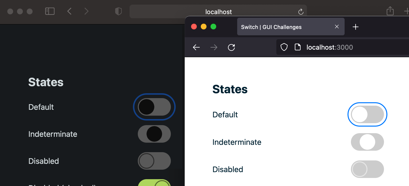 Создание компонента Toggle - 8