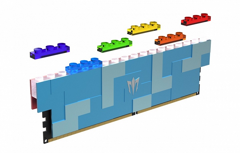 И оперативная память DDR5, и конструктор LEGO. Galax представила уникальные модули ОЗУ Gamer RGB DDR5