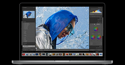 Apple стесняется «чёлки» в новых MacBook Pro. На большинстве рекламных материалов выреза попросту не видно