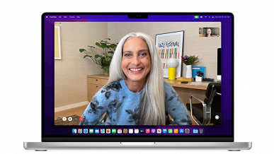 Apple стесняется &laquo;чёлки&raquo; в новых MacBook Pro. На большинстве рекламных материалов выреза попросту не видно