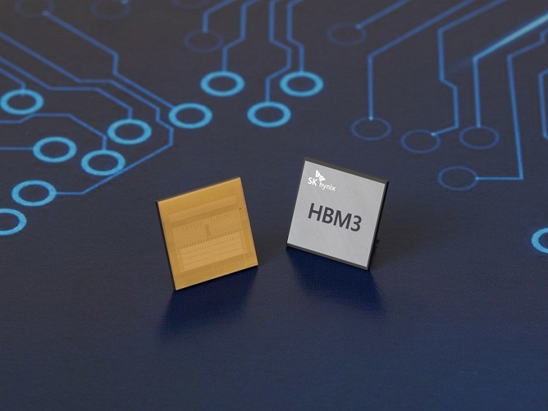 Почти 1 ТБ/с. Hynix представила память HBM3 &mdash; самую быструю память DRAM в мире