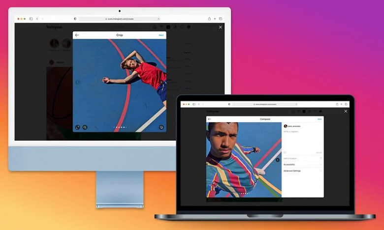 В Instagram разрешили публикации с компьютеров