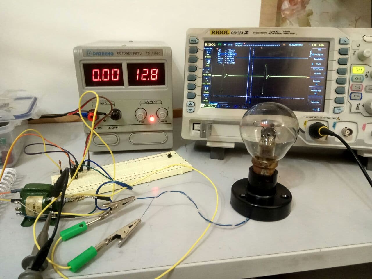 Способы питания электролюминесцентных индикаторов - 12 Способы питания электролюминесцентных индикаторов - 12