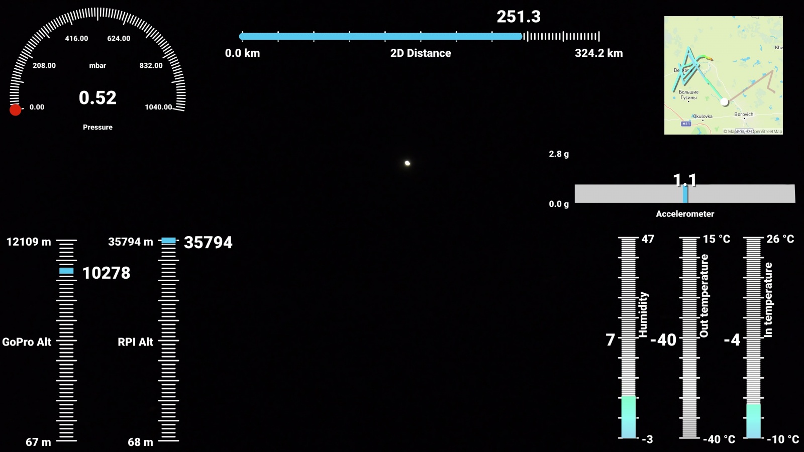 Vostok-4 view