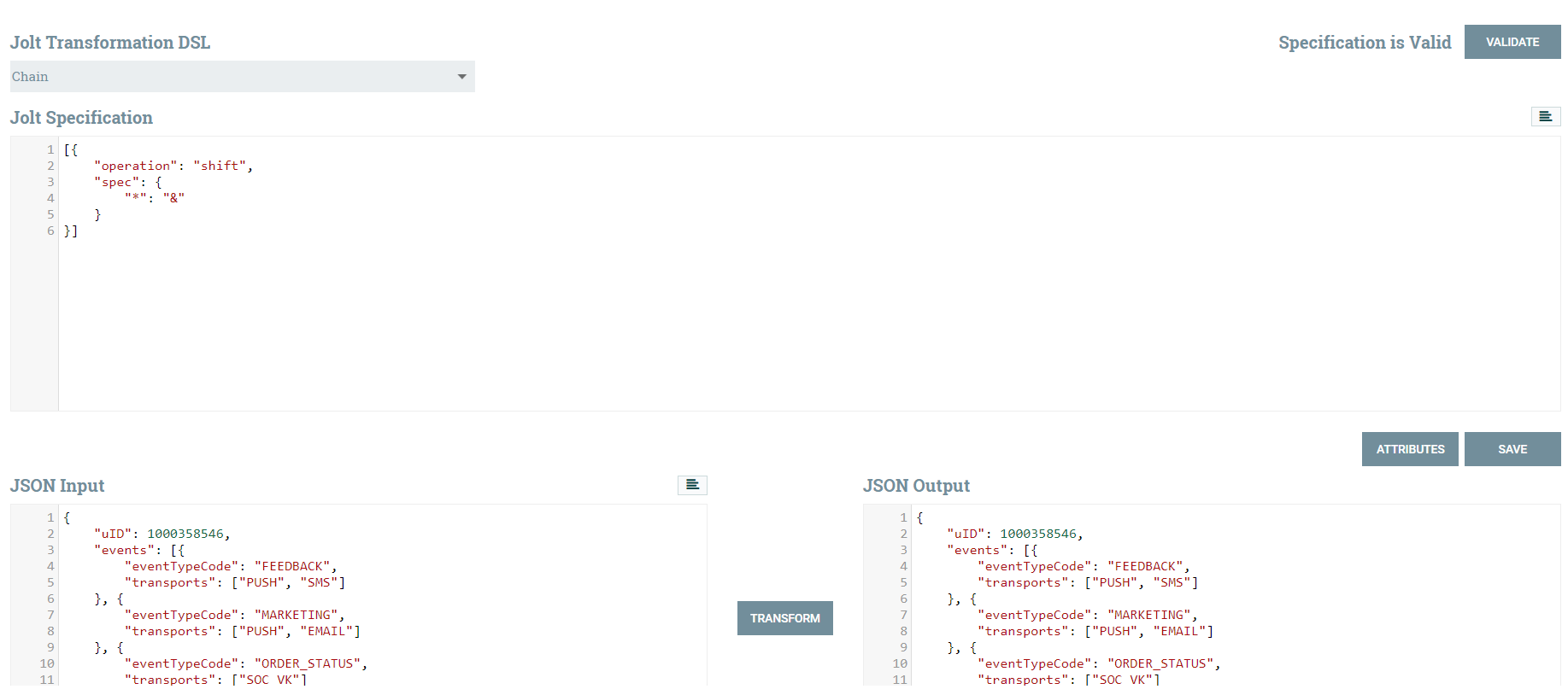 Готовим Json в Apache NiFi или снова Jolt Transform - 5