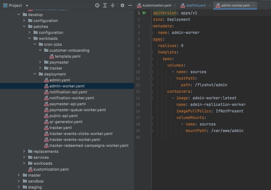 Configuration component