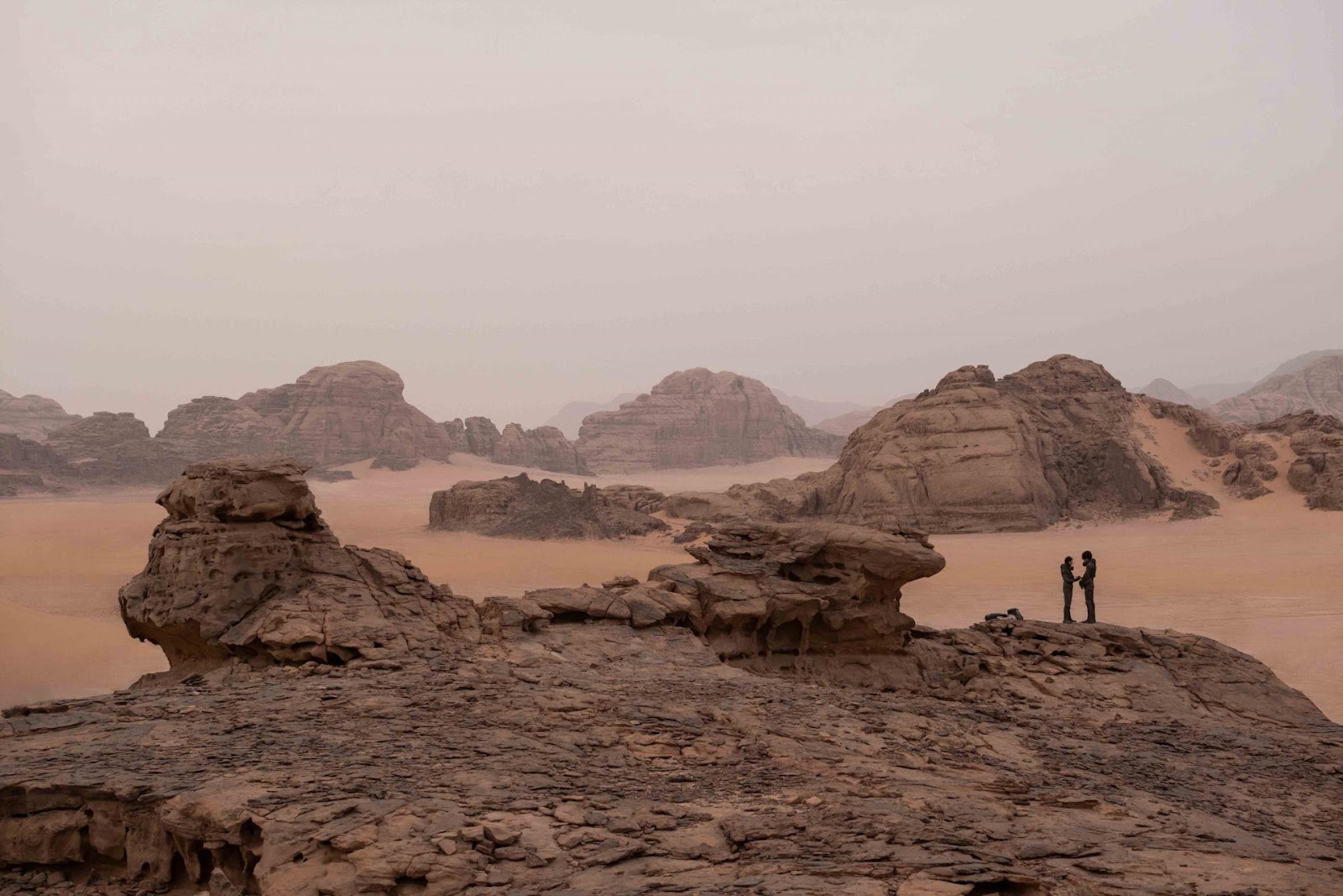 Большая часть Арракиса — это  негостеприимная пустыня. К/ф «Дюна», Warner Bros