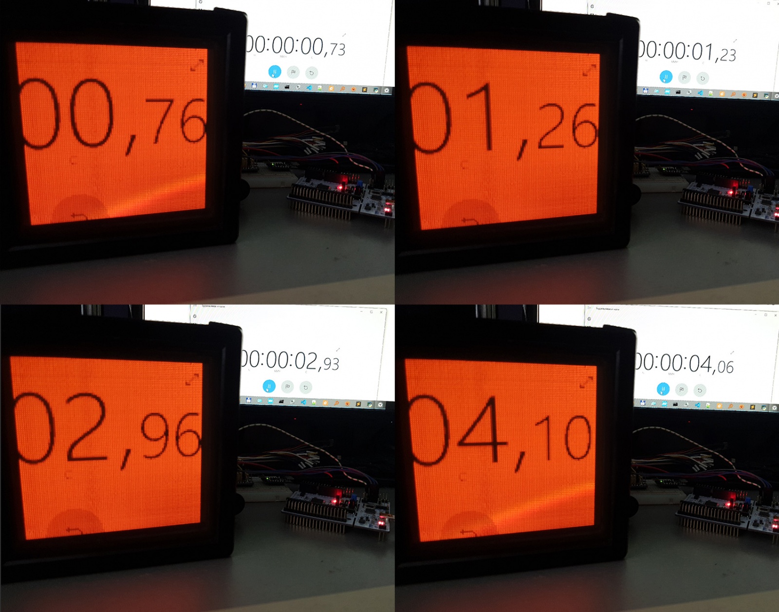 Опыт работы с советским газоразрядным дисплеем ГИП-10000 (ИМГ-1-02) - 32 Опыт работы с советским газоразрядным дисплеем ГИП-10000 (ИМГ-1-02) - 32