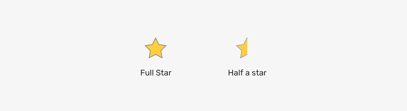 Звёздный рейтинг: решение с использованием SVG - 10