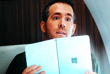 В новом боевике Netflix «Красное уведомление» показали ещё не выпущенный гаджет Microsoft Surface Neo