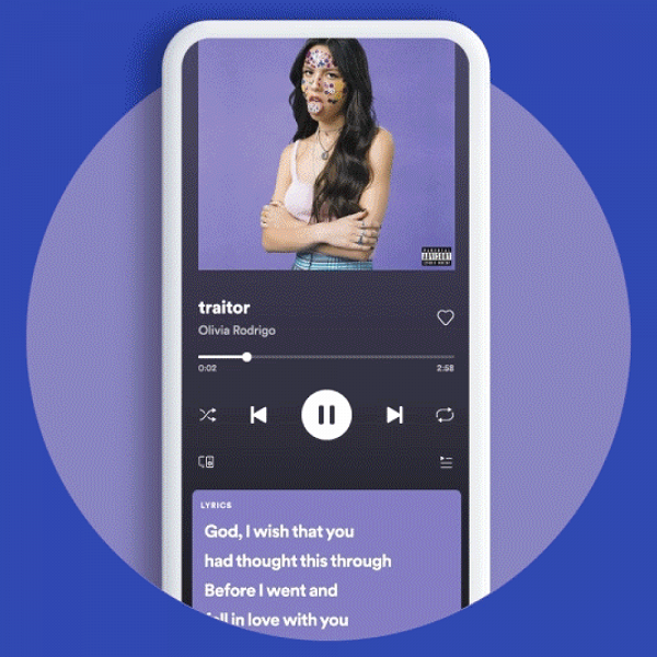 В Spotify наконец-то появились тексты песен, в том числе и в России
