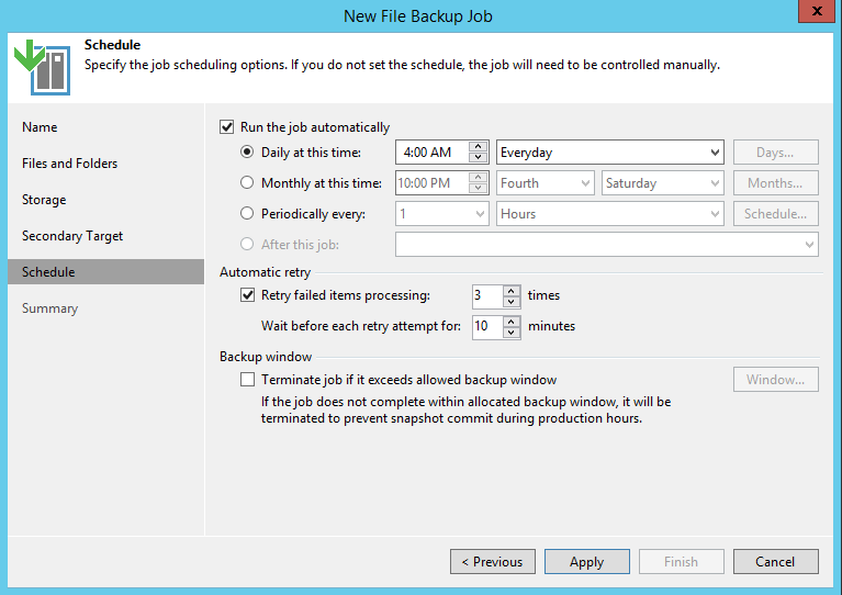 Забэкапьте это немедленно: Veeam Backup & Replication 11 CE с файловым хранилищем Selectel - 16