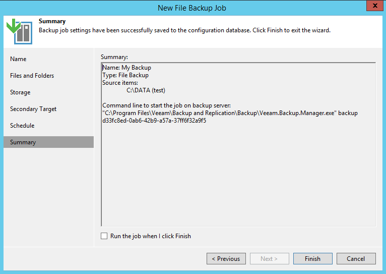 Забэкапьте это немедленно: Veeam Backup & Replication 11 CE с файловым хранилищем Selectel - 17