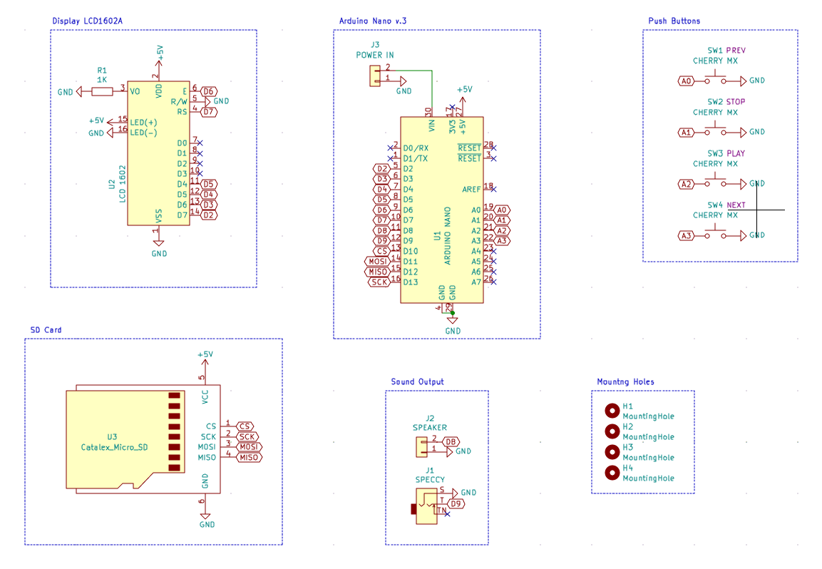 Схема в KiCad